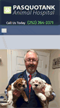 Mobile Screenshot of pasquotankvet.com